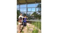 화순군드림스타트가 지난 15일 아동 35명이 참여한 가운데 테마파크 관람, 외식문화 체험활동을 펼쳤다. 사진은 도곡면 소재 테마파크 소풍 체험모습